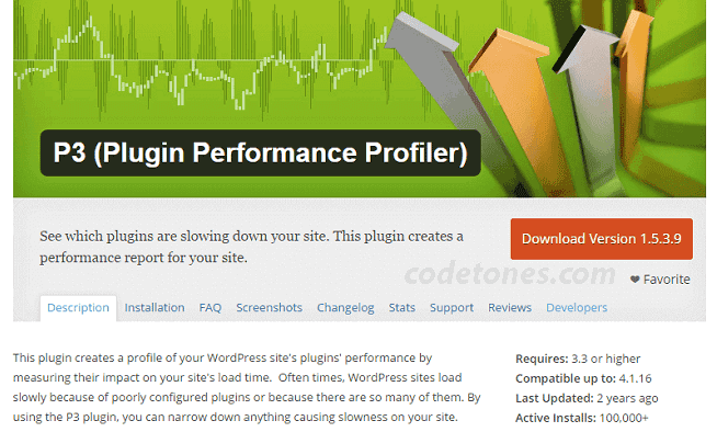 Wordpress plugin profiler