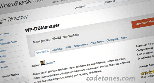 WP-BDManager