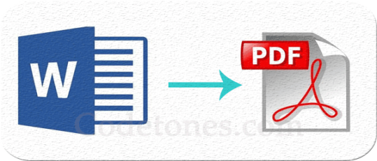 MS Word to PDF