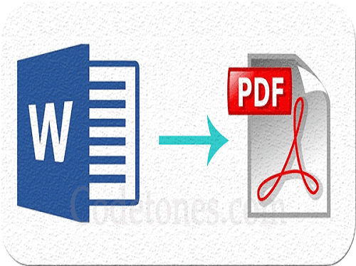MS Word to PDF