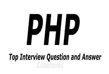 Interview Question In PHP